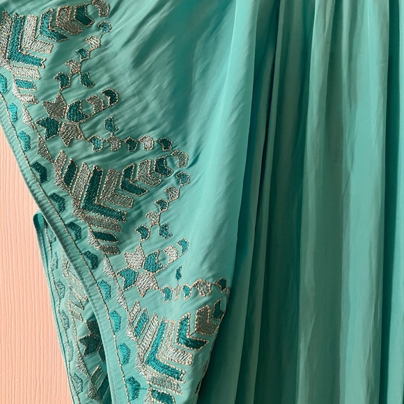 ✨RAMY BROOK-Ansley Flutter Sleeve Jumpsuit Malachite - Size Large. NWT - Picture 5 of 14